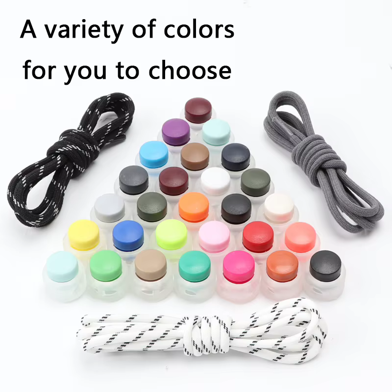 Lacets de verrouillage à ressort sans attaches, baskets élastiques pour enfants et adultes, lacets r