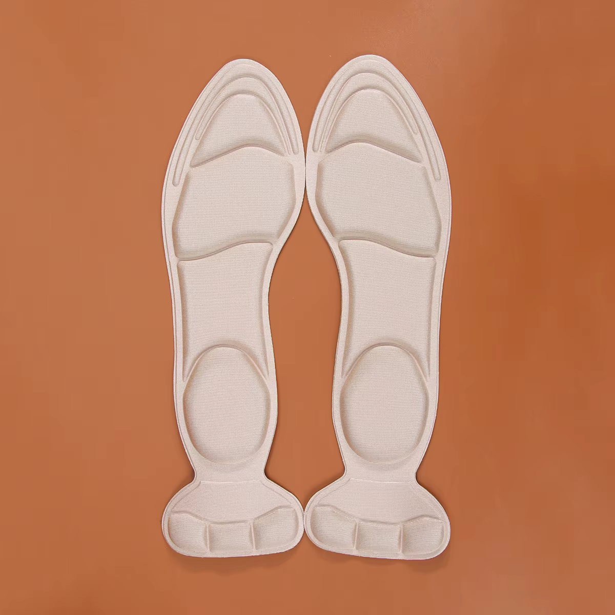 1 paire de semelles intérieures, coussinets de chaussures en éponge avec inserts à talons hauts pour
