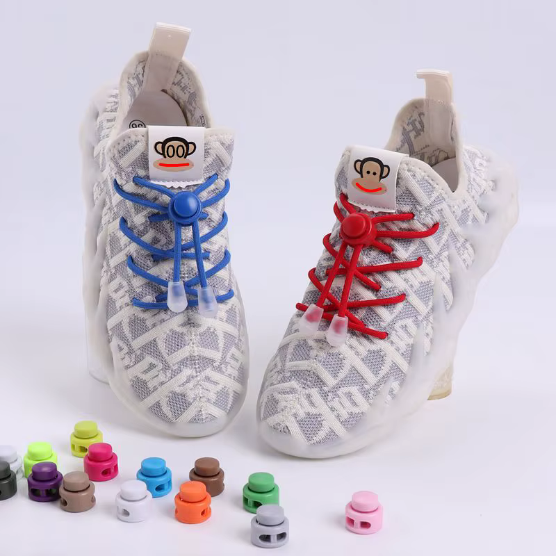 Bandes élastiques rondes en caoutchouc, lacets lumineux pour baskets, basket-ball, tennis, sport, un