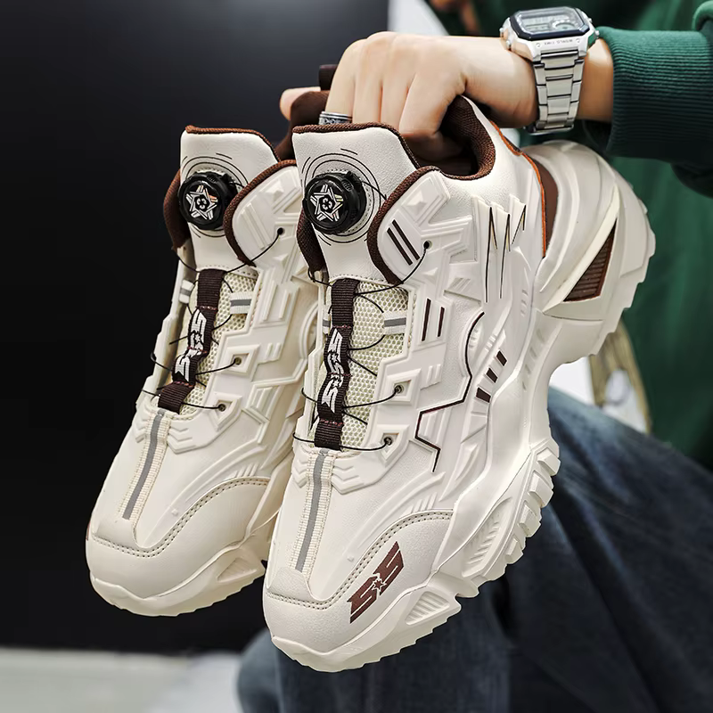 Mode grosses baskets pour hommes confortable 2025 nouvel homme chaussures décontractées en plein air