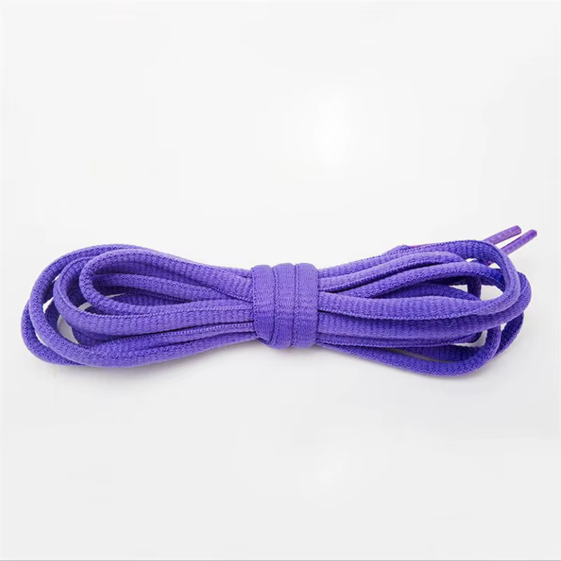 Lacets de chaussures ovales longs de 120CM, demi-ronds, baskets de course athlétiques, cordes de bot