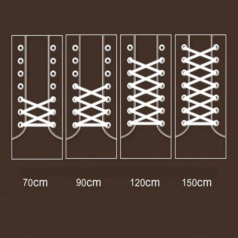 Lacets de chaussures ronds en cuir ciré pour adultes, bottes de loisirs en plein air, lacets lumineu