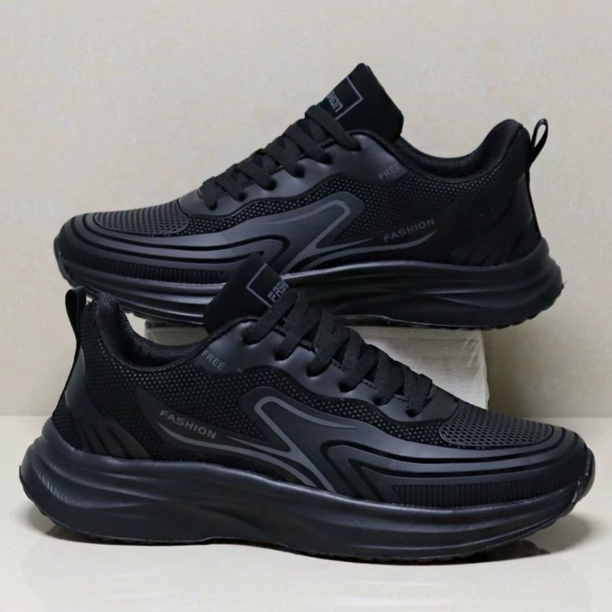 Chaussures de course ultra-légères imperméables pour hommes, semelle souple, antidérapantes, durable