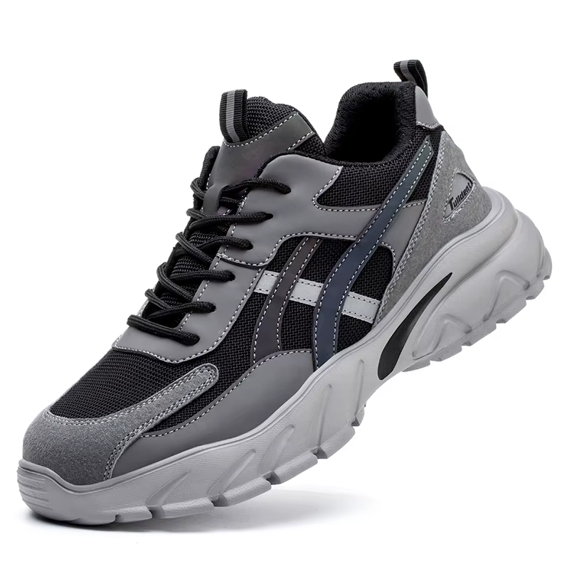 Chaussures de sécurité pour hommes chaussures à bout en acier Anti-crevaison bottes de sécurité anti