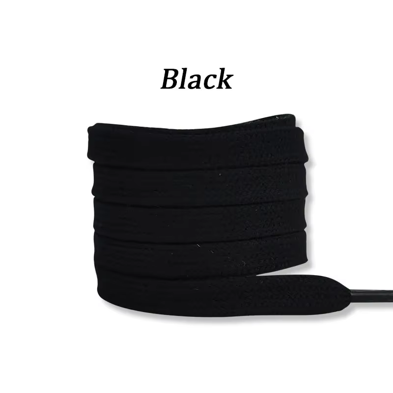 Lacets plats en coton pour baskets AF1 AJ1 lacets haut de gamme en toile lacets de chaussures décont
