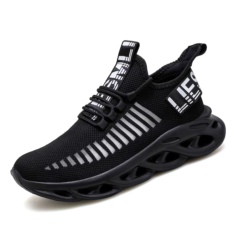 MAEDEF-Baskets confortables et décontractées en maille pour homme, chaussures de course respirantes