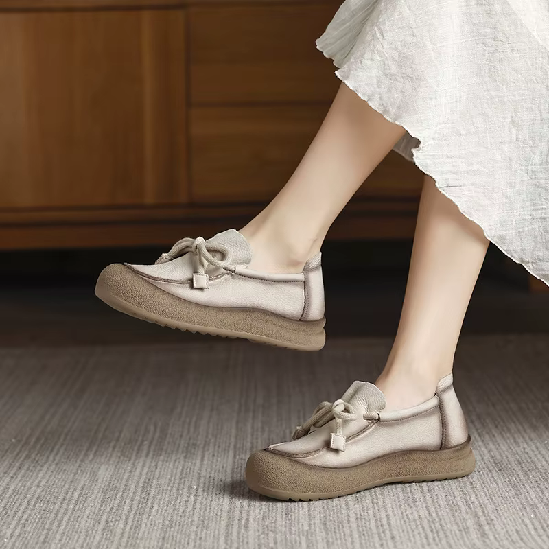 Koznoy 3 cm vache daim en cuir véritable femmes sandales chaussures plates printemps pantoufles creu
