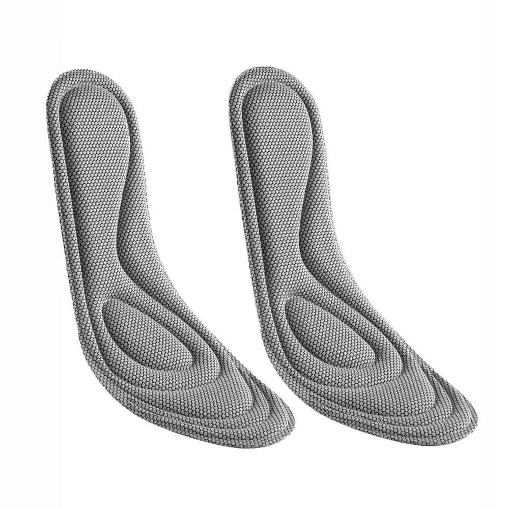 Semelles Orth4WD en Mousse à Mémoire de Forme pour Homme et Femme, 4 Pièces, Dispositif de Désodoris