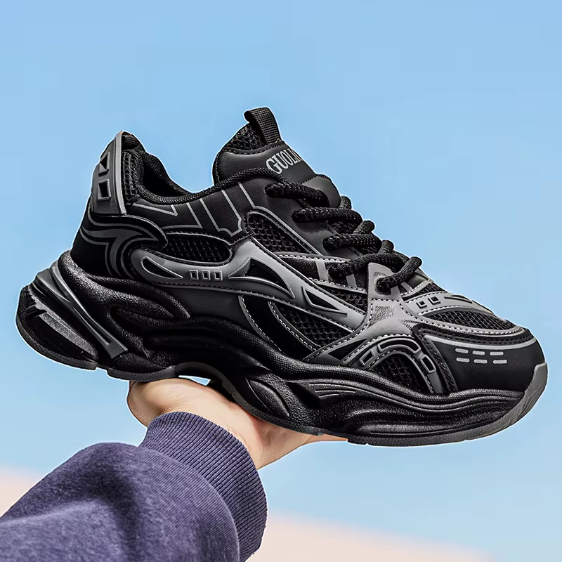 Baskets décontractées pour hommes, mocassins résistants à l'usure, antidérapants, chaussures de spor