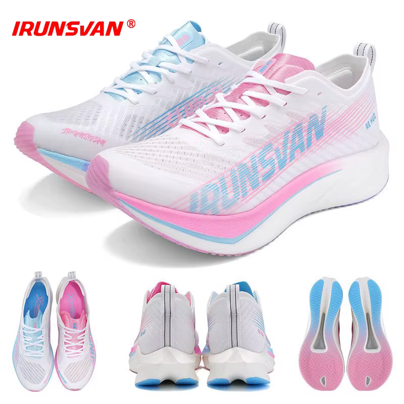 IRUNSVAN HEAT 2.0 chaussures de course professionnelles hommes plaque de carbone chaussures de Sport