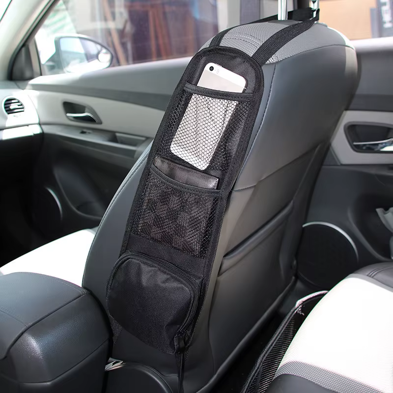 Support de tablette pour siège arrière de voiture avec écran tactile, pocommuniste de rangement auto