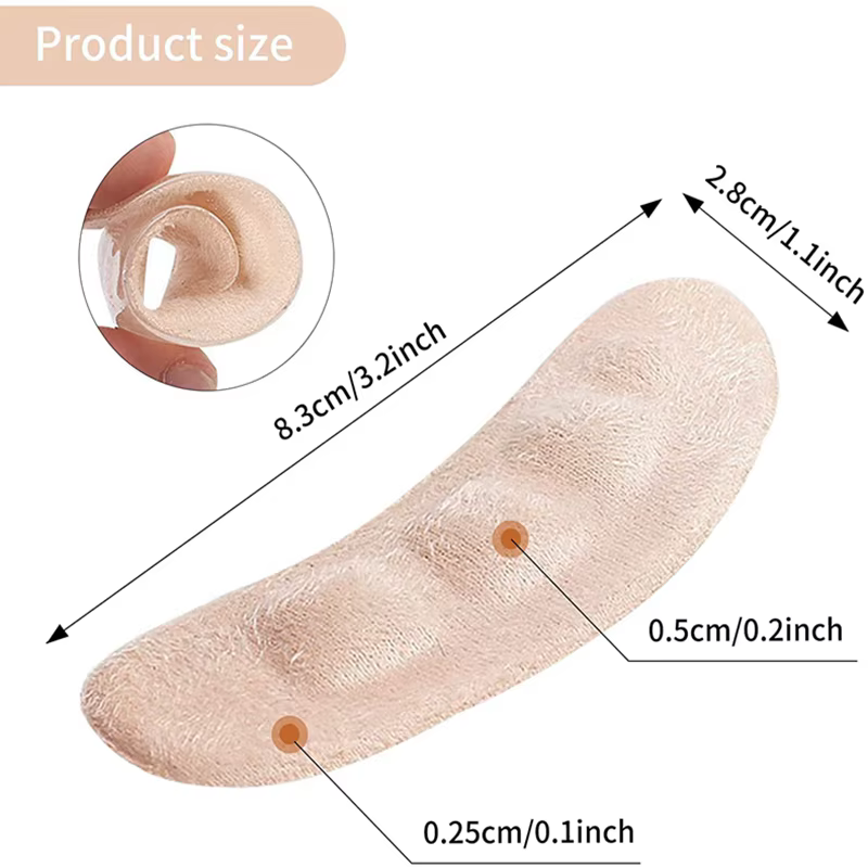 Coussinets antidérapants en Silicone pour l'avant-pied, soulagement de la douleur, Inserts pour femm