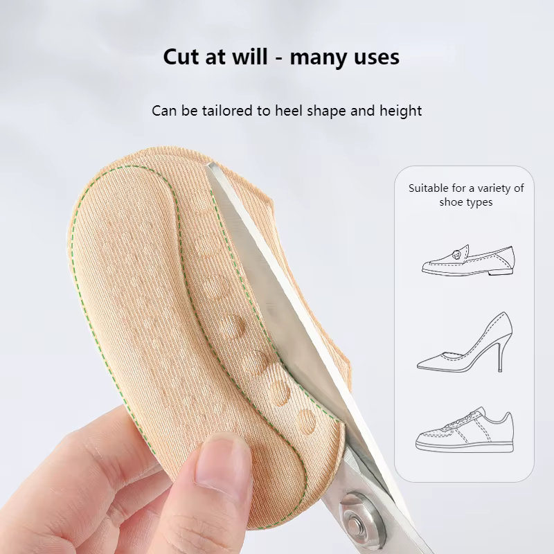 Protecteurs de talons hauts Autocollant de talon de chaussure Ajuster la taille Coussinets de talon