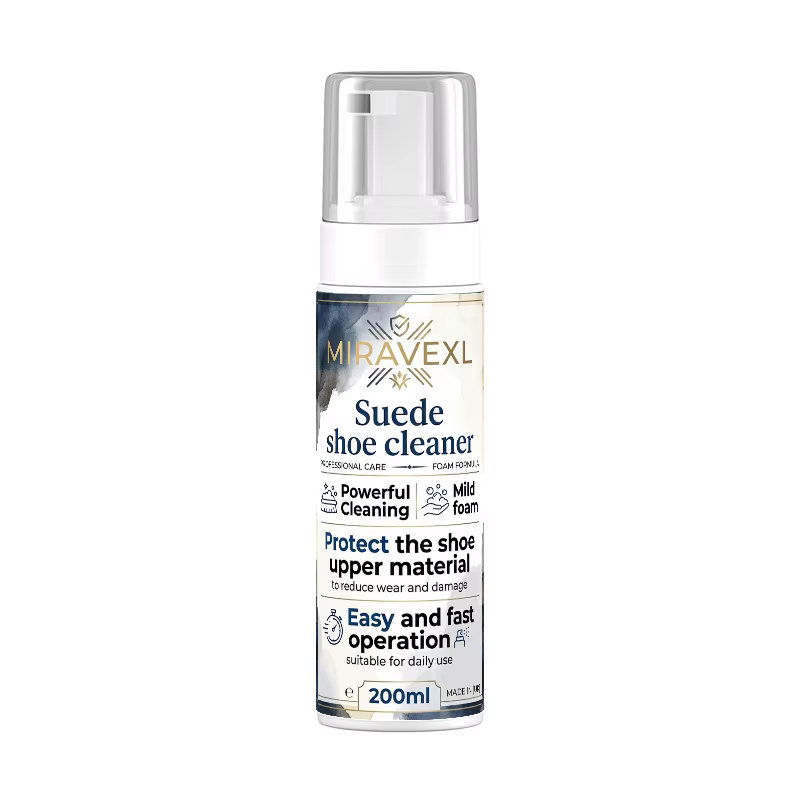 Kit de Nettoyage pour Chaussures en Daim SIKEZHAN : Mousse Nettoyante Puissante, Spray Liquide Anti-