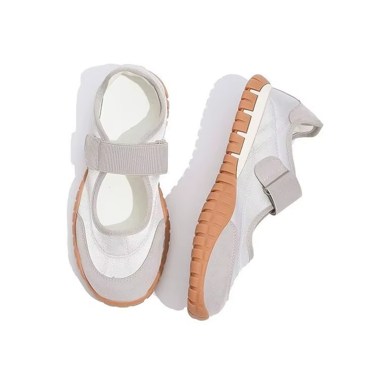 RYAMAG – baskets Mary Jane pour femmes, chaussures de marche confortables, mocassins plats rétro res