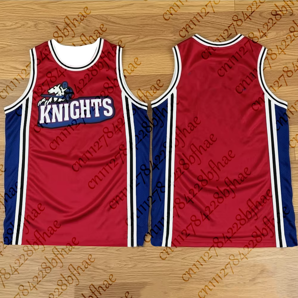 Maillot de basket-ball rétro respirant pour hommes et femmes, style Mike LA Knights, uniforme sporti