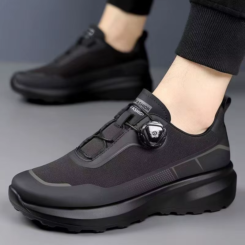 Chaussures de course d'extérieur respirantes 2025 – Baskets décontractées à bouton rotatif et semell