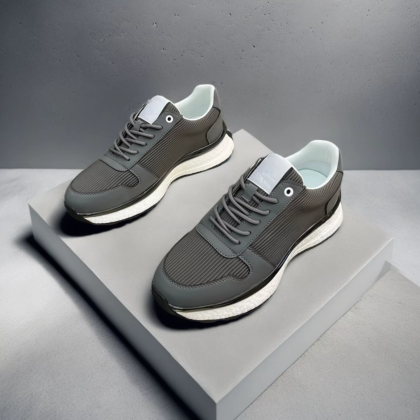 Cadeaux de Noël : Chaussures de luxe pour hommes, fabriquées à la main en cuir de vachette pleine fl