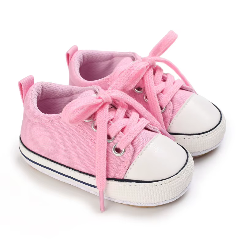 MRovior-Baskets en Toile pour Bébé Garçon et Fille de 0 à 18 Mois, Chaussures Confortables, Souples,