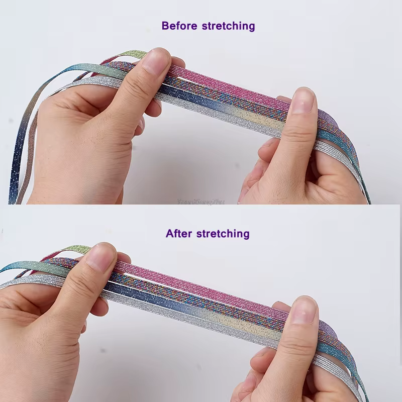 Lacets élastiques colorés sans nœuds, lacets plats rapides pour chaussures de sport pour enfants et