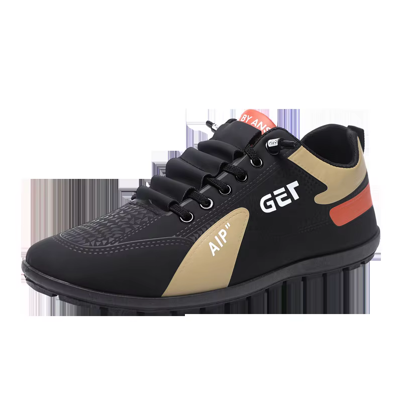 Chaussures de sport pour hommes à enfiler, respirantes, imperméables, confortables, décontractées, b