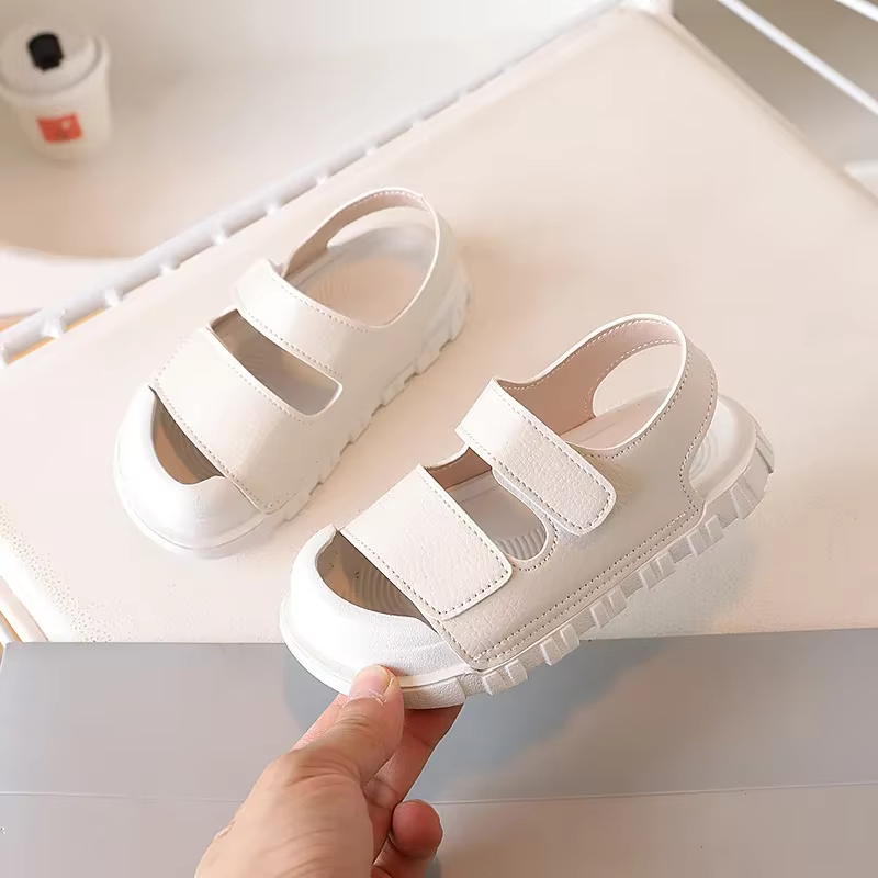 Nouvelle fille chaussure polyvalente confort décontracté enfant sandale semelles souples à la mode g