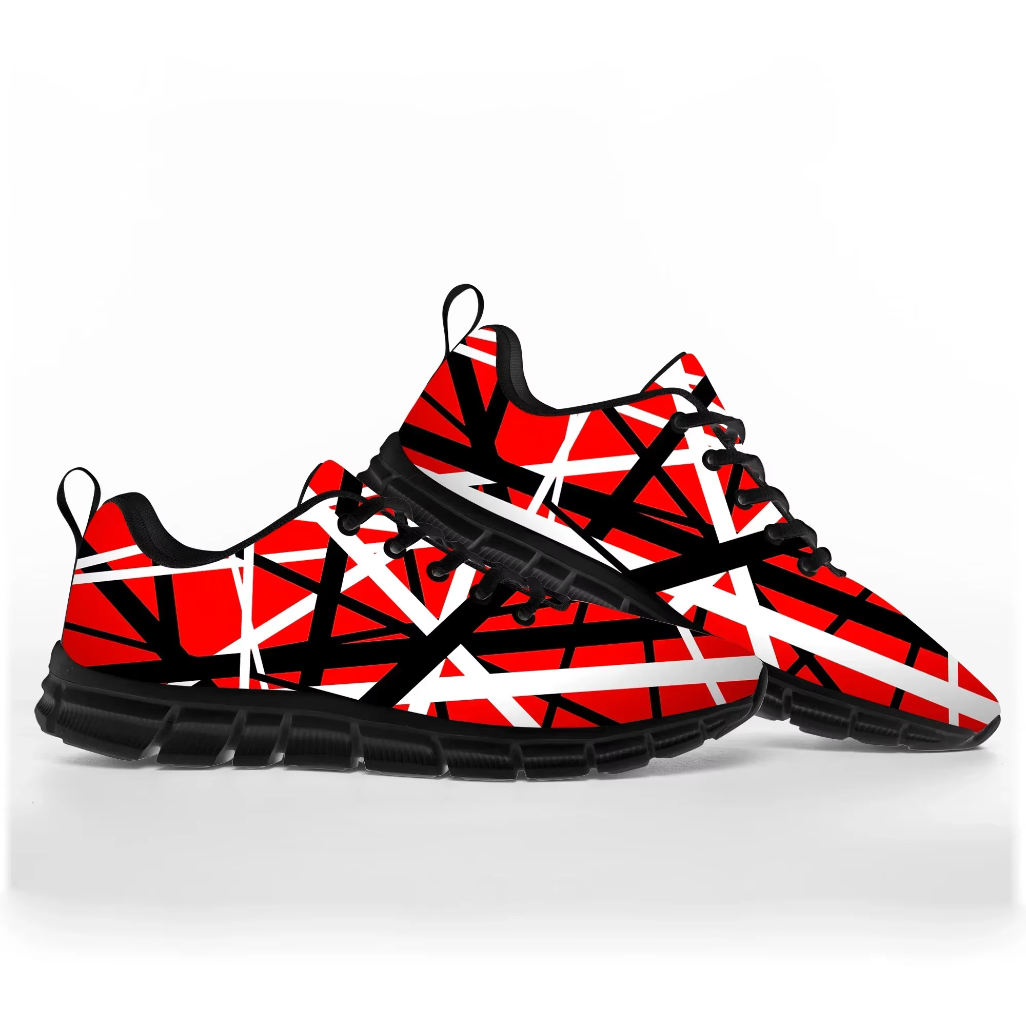 Van Evh 1984 rayures Halen chaussures de sport hommes femmes adolescent enfants baskets Rock Band 51