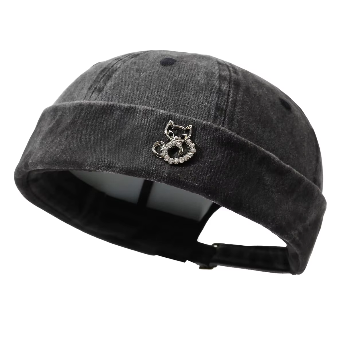Casquette hip-hop style Hong Kong, casquette délavée pour femme, casquette tendance streetwear pour 