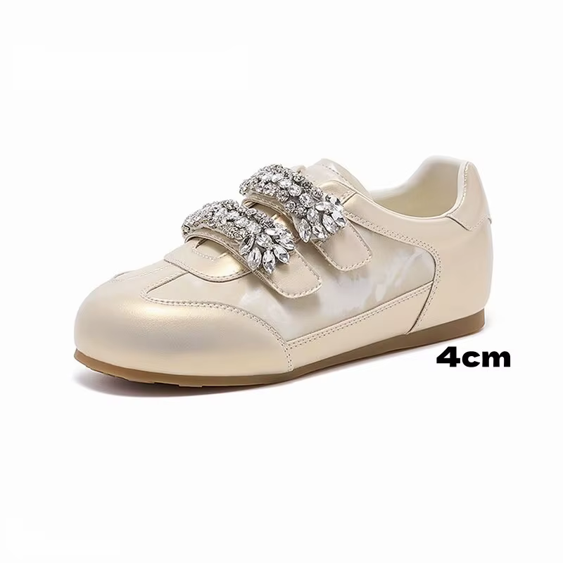 Chaussures d'entraînement allemandes à strass tendance 2026 pour femmes, chaussures Agan, chaussures