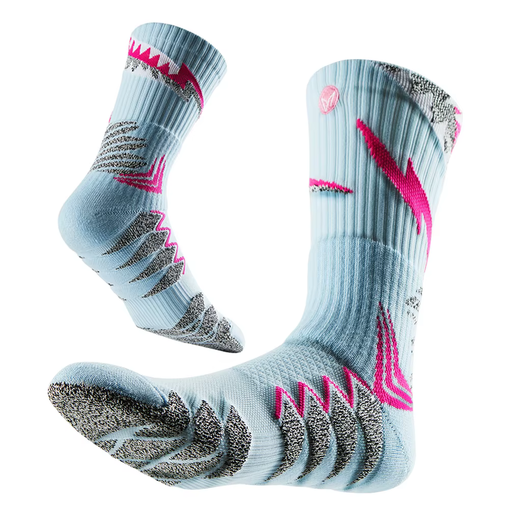 Chaussettes athlétiques pour hommes avec rembourrage plus épais chaussettes de basket-ball de Sport