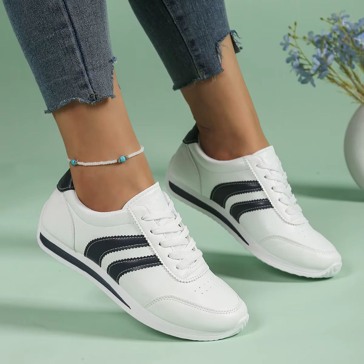 Nouvelles espadrilles décontractées mode tout-match chaussures De course respirant léger sport chaus
