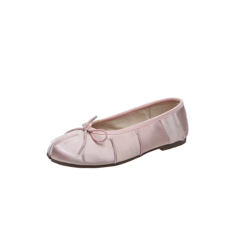 Chaussures plates pour femmes French Gentle Bow