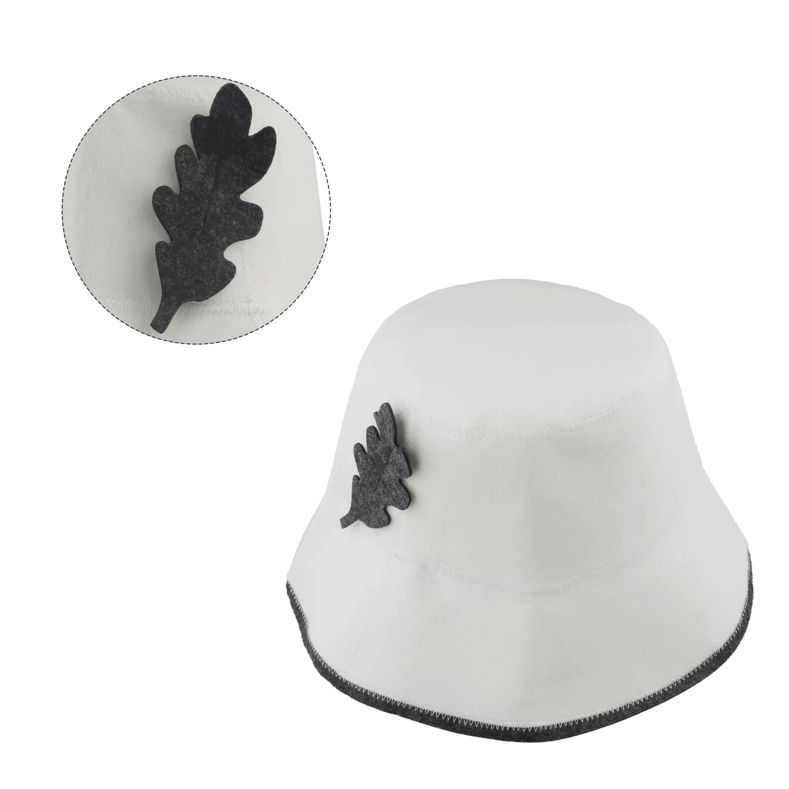 Chapeau de maison de bain, chapeau de Sauna en feutre, visite d'entrepôt, sangle réglable, expérienc