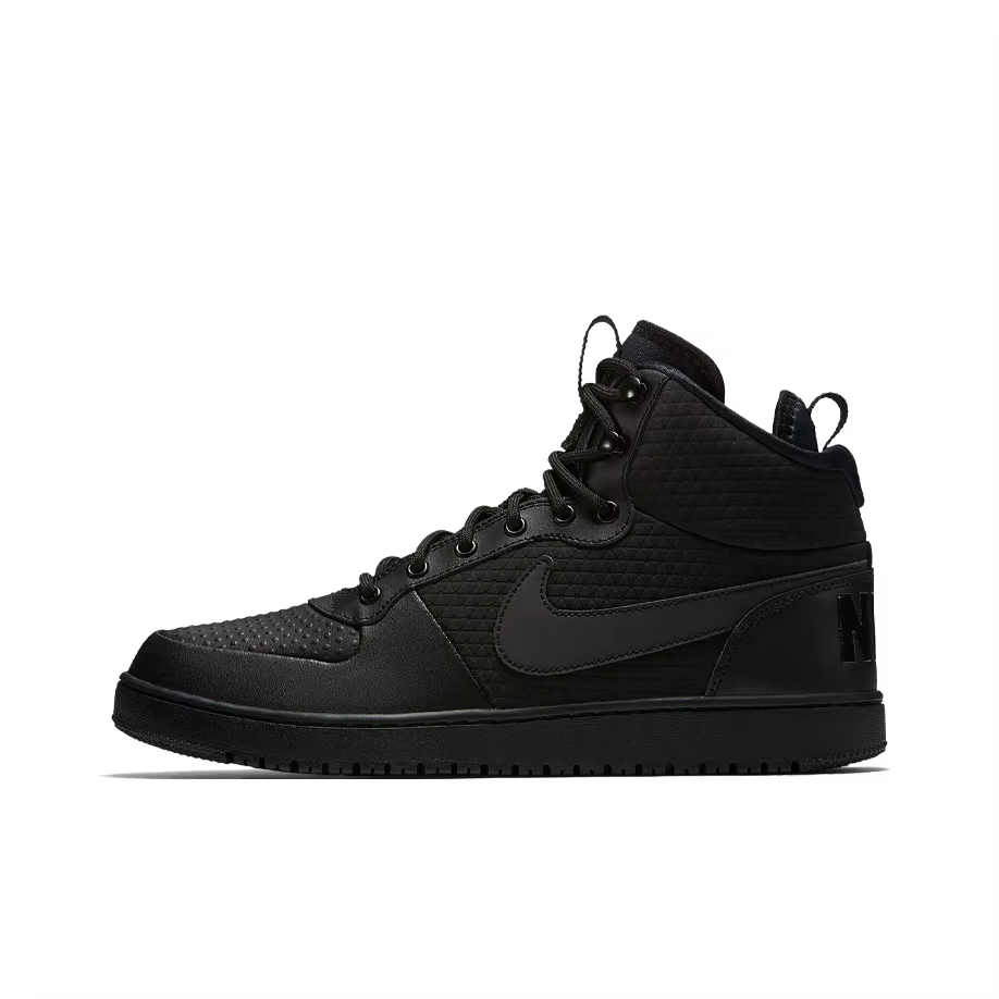 Nike Court Borough Mid Winter Triple Black AA0547-002