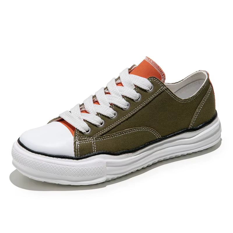 Chaussures basses décontractées en toile dissoute Maden pour hommes, tenues de rue printemps automne