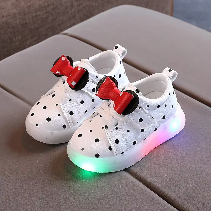 Baskets lumineuses à LED pour enfants, chaussures de sport pour tout-petits, baskets à semelle chaus