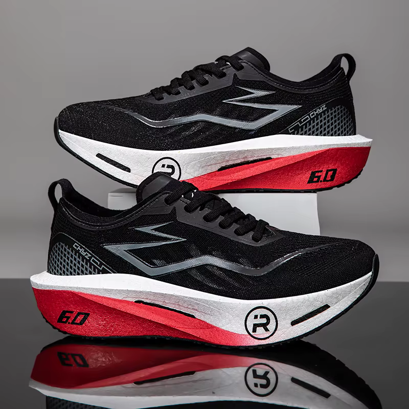 Chaussures de course Marathon Carbon Board pour hommes, baskets légères de basketball et de marche,