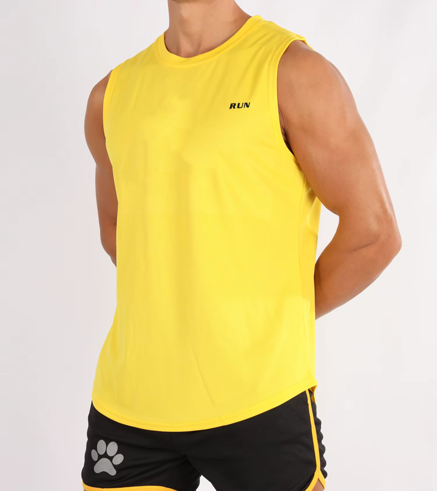Gilets de Fitness d'été pour hommes, vêtements d'entraînement physique, Fitness de vitesse, chemises