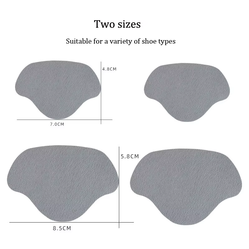 4 PCS Semelles Talon Réparation Subvention Collant Chaussures Trou Sneaker Doublé Avec Anti-Usure Ap