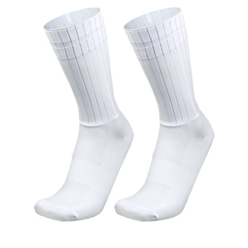 Chaussettes de compression personnalisées pour hommes et femmes, chaussettes de cyclisme, chaussette