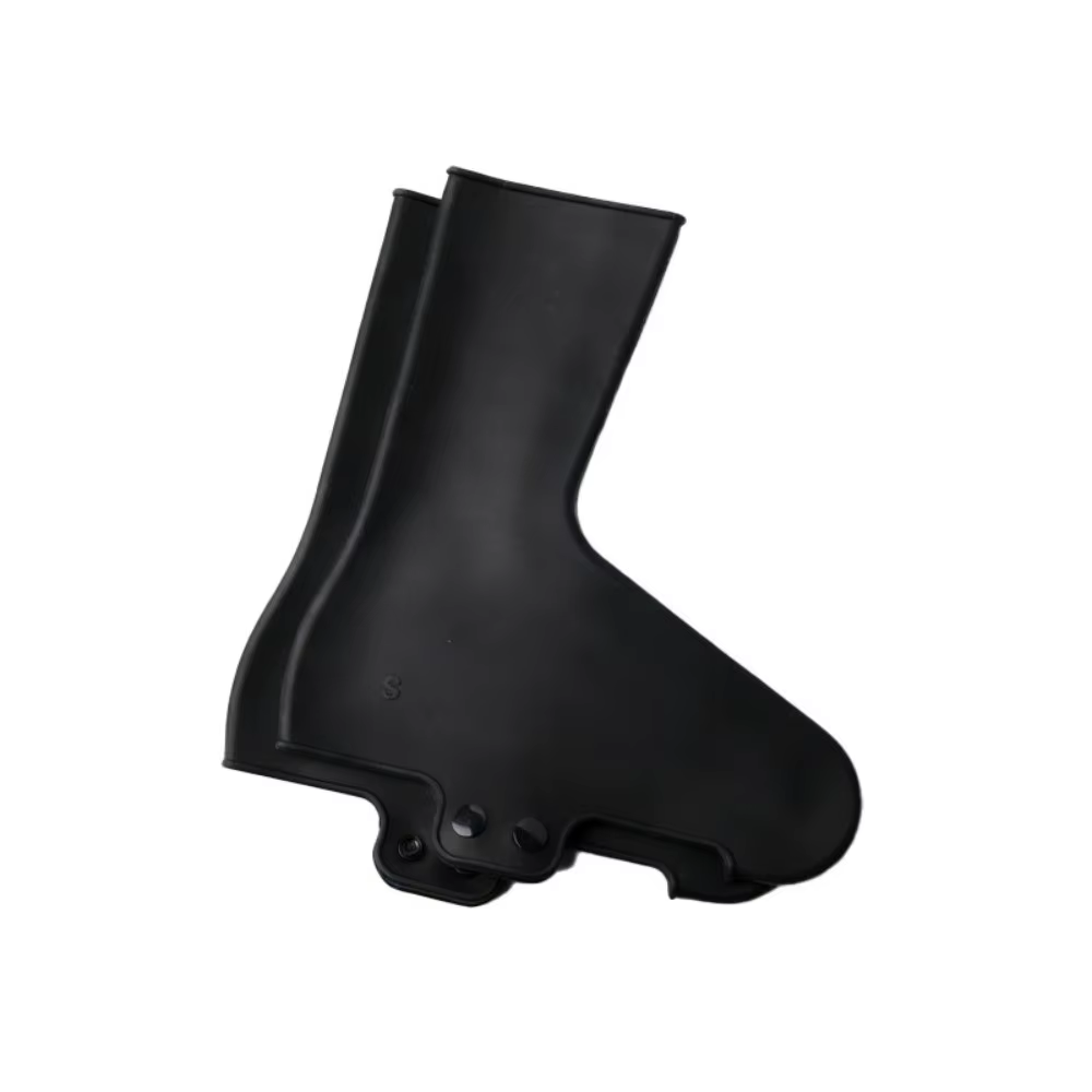 Couvre-chaussures de cyclisme en silicone, haute élasticité, coupe-vent, protection pour chaussures