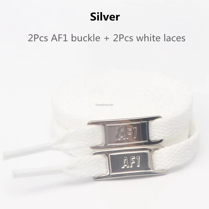 Lacets originaux blancs plats et accessoires de décoration pour chaussures, adaptés aux baskets et a