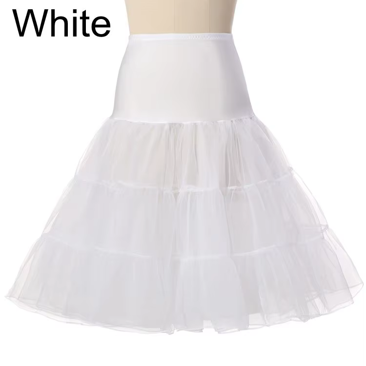 Jupon de mariée Vintage, robe Rockabilly Cosplay Crinoline pour femme, sous-jupe de mariée, Tutu Roc