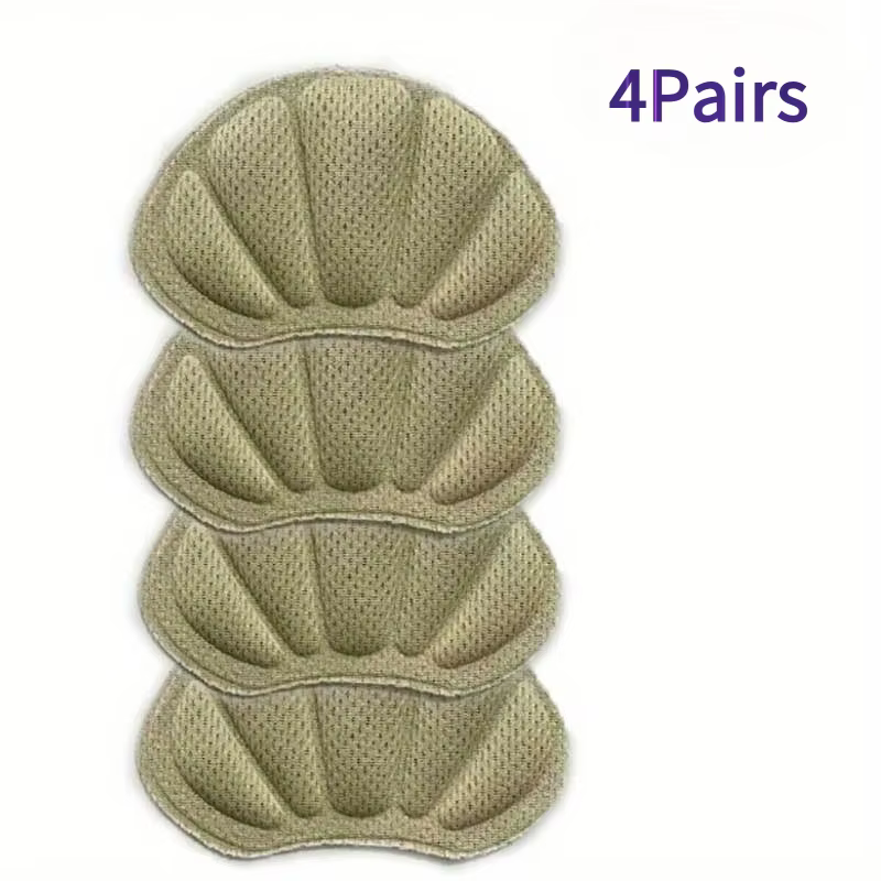 4 coussinets de talon, coussinets de protection antidérapants autocollants, améliorent le confort de