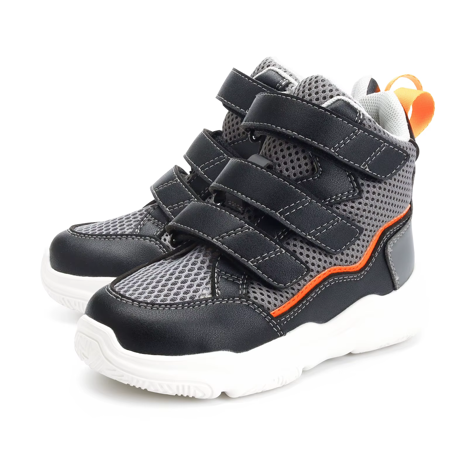 Chaussures Orth4WD pour Enfant Garçon, Baskets de dehors Sвavec Semelles Respirantes à Dos Haut, Noi