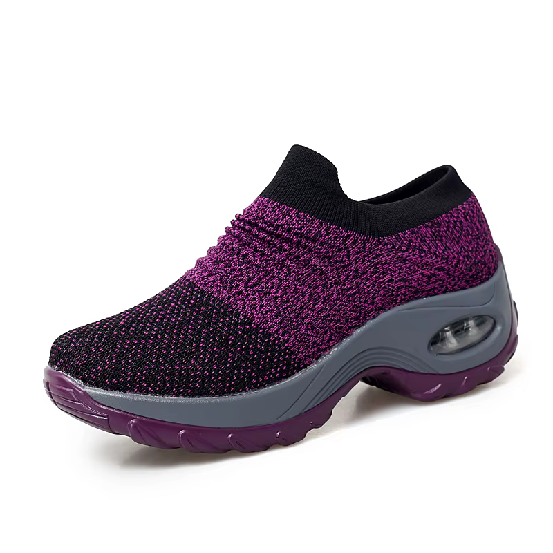 Femmes baskets mode respirant marche maille plate-forme chaussures baskets pour femmes salle de spor