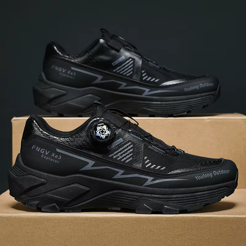 Chaussures de trail running 2026 pour hommes et femmes, à laçage rapide, chaussures de sport d'extér
