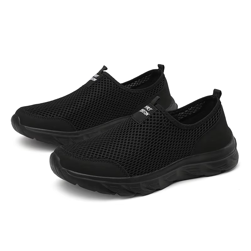 Chaussures de Course Légères en Maille Respirante pour Homme, Tennis Plates et Confortables, d'Extér