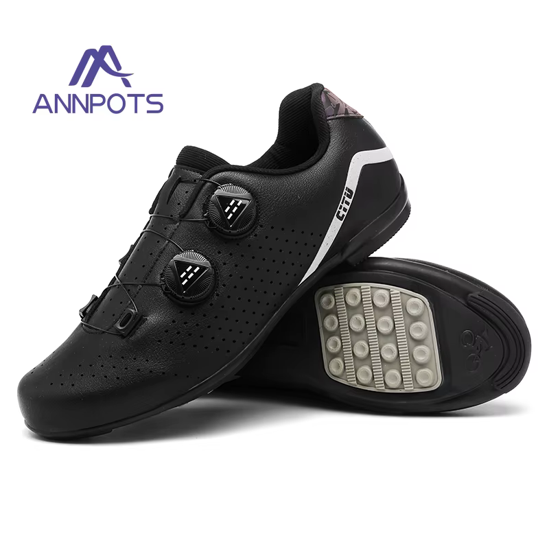 Chaussures de cyclisme autobloquantes femmes chaussures de vélo de montagne tout-terrain hommes chau