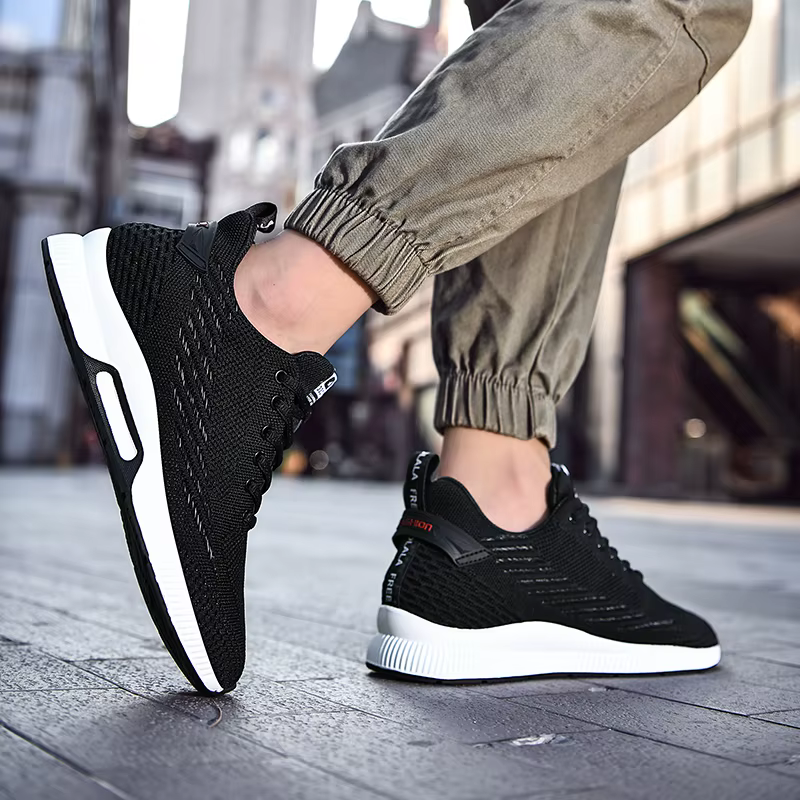 Nouvelles baskets pour homme, chaussures rehaussantes, semelles intérieures 8 cm, respirantes en mai